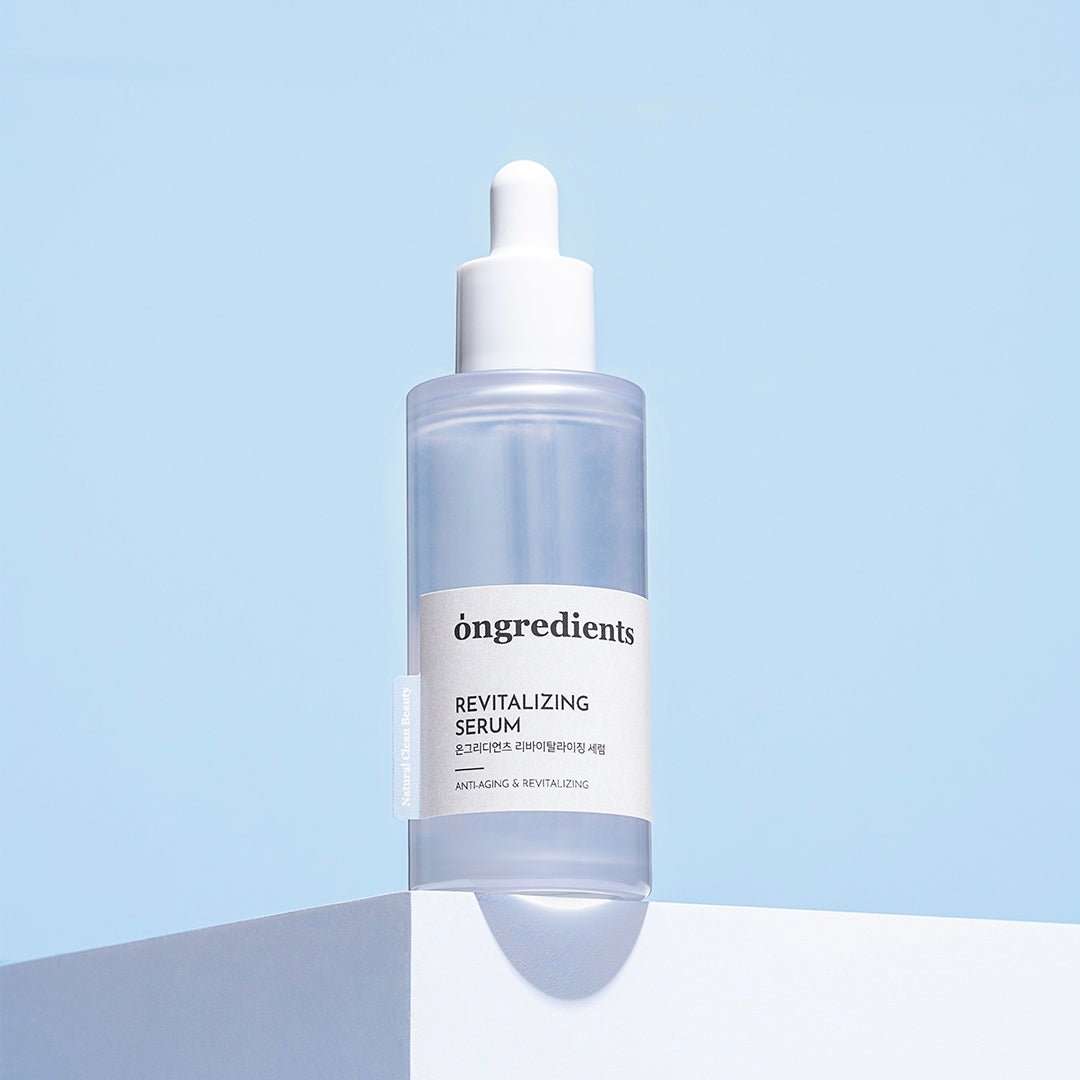 Ongredients Revitalizing Serum asian authentic genuine original korean skincare montreal toronto calgary canada thekshop thekshop.ca natural organic vegan cruelty-free cosmetics kbeauty vancouver free shipping 