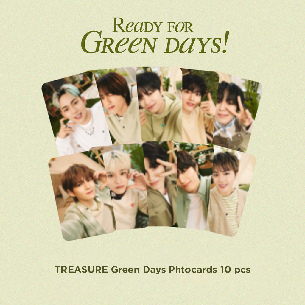 Ongredients x Treasure Green Days Photocard Event