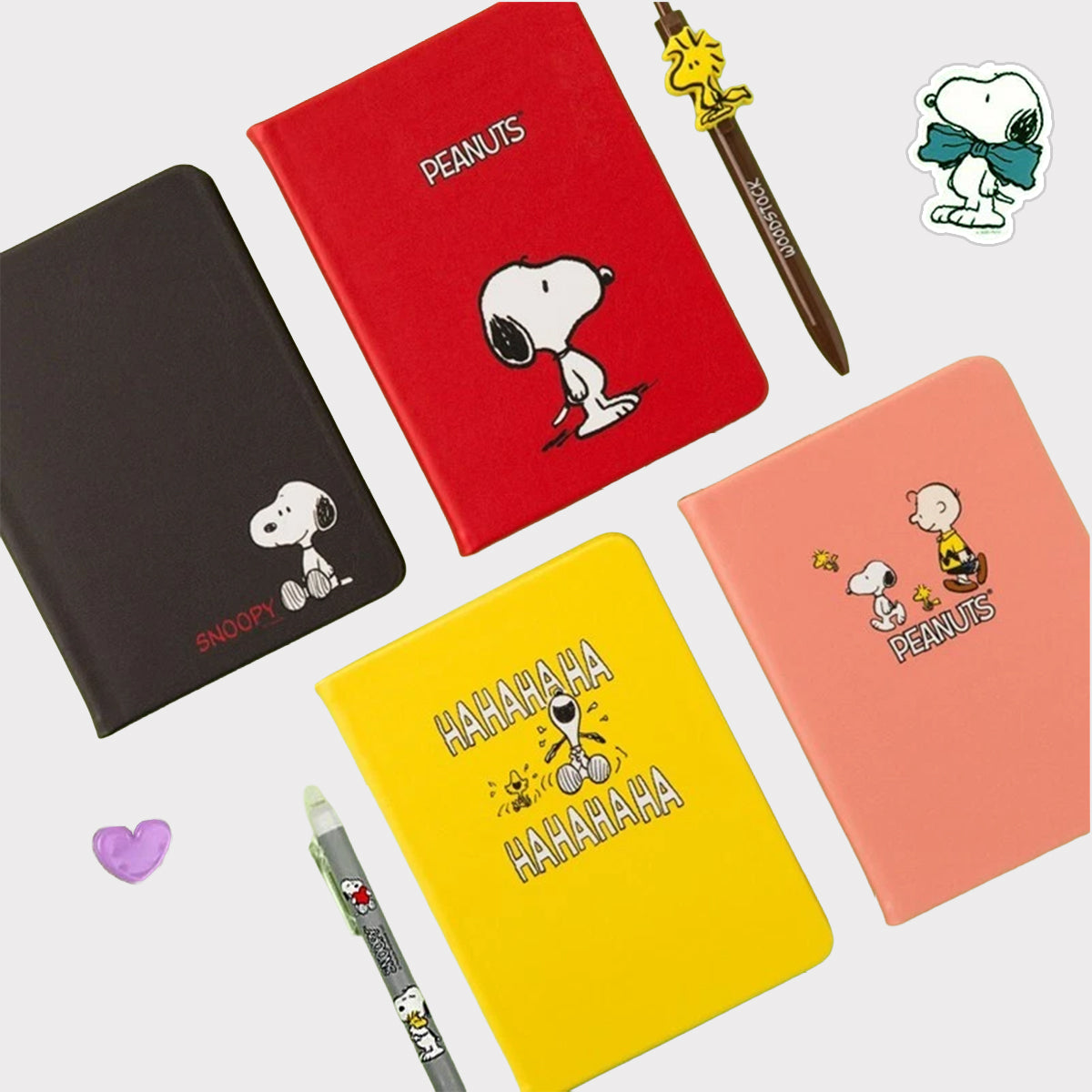 PEANUTS Snoopy Leather Diary