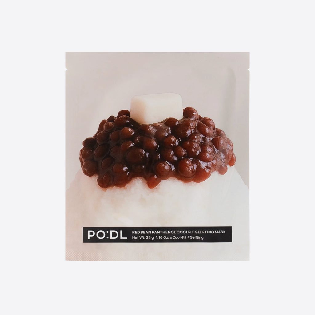 PO:DL Red Bean Panthenol Coolfit Gelfting Mask 