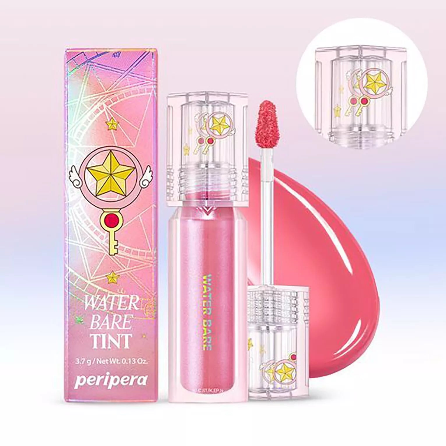 Peripera x Cardcaptor Sakura Limited Edition Water Bare Tint asian authentic genuine original korean skincare montreal toronto calgary canada thekshop thekshop.ca natural organic vegan cruelty-free cosmetics kbeauty vancouver free shipping clean beauty routine skin makeup kpop stayz stan fandom photocard stray kids treasure ateez atiny dix30 brossard ddo st-bruno new store