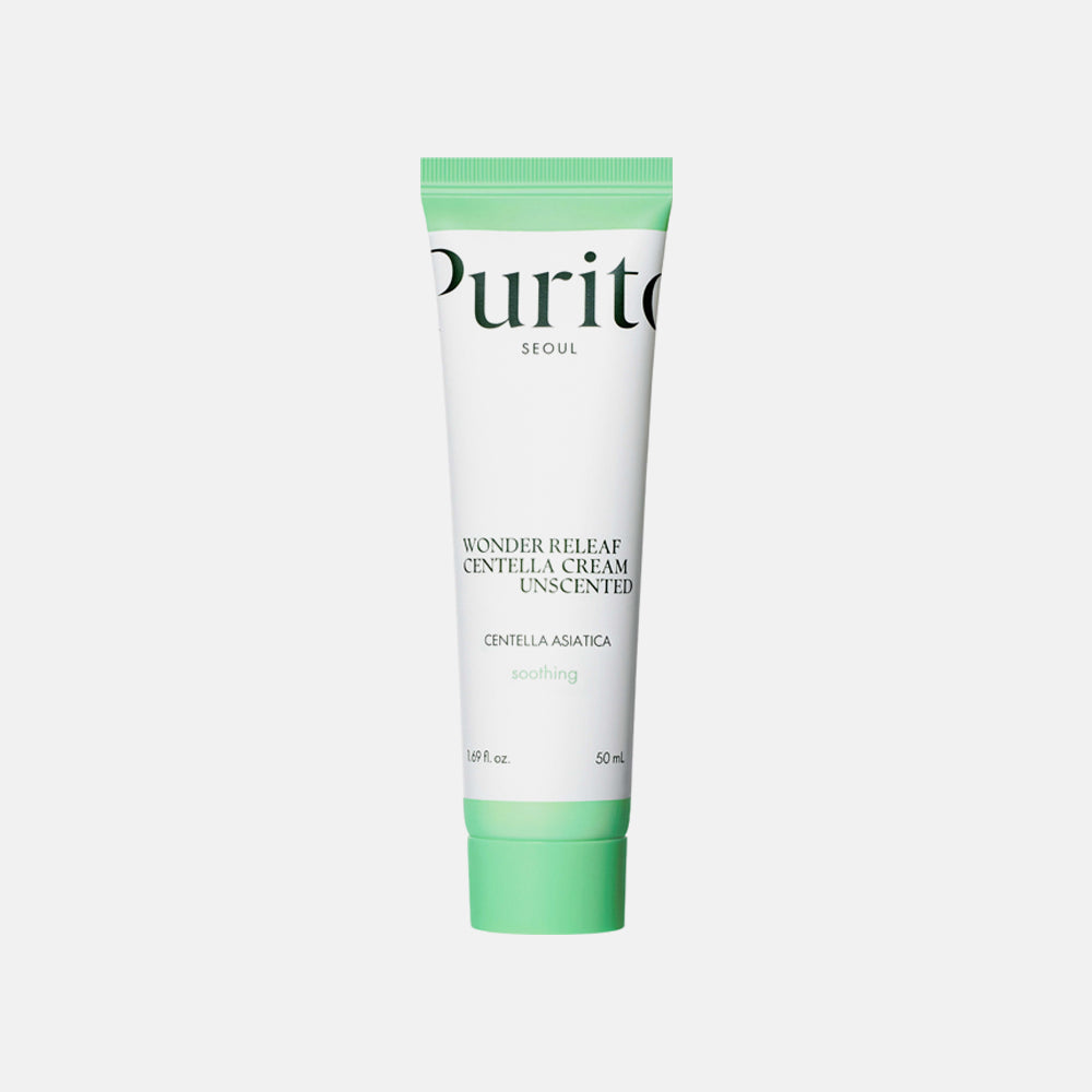 Purito Seoul Wonder Releaf Centella Cream Unscented asian authentic genuine original korean skincare montreal toronto calgary canada thekshop thekshop.ca natural organic vegan cruelty-free cosmetics kbeauty vancouver free shipping clean beauty routine skin makeup kpop stayz stan fandom photocard stray kids treasure ateez atiny  