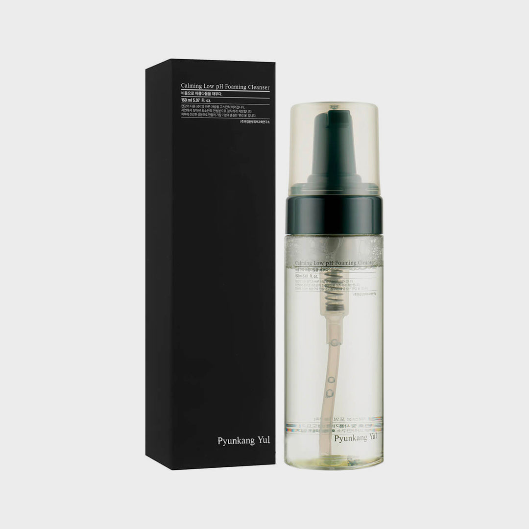 Pyunkang Yul Calming Low pH Foaming Cleanser  asian authentic genuine original korean skincare montreal toronto calgary canada thekshop thekshop.ca natural organic vegan cruelty-free cosmetics kbeauty vancouver free shipping clean beauty routine skin makeup
