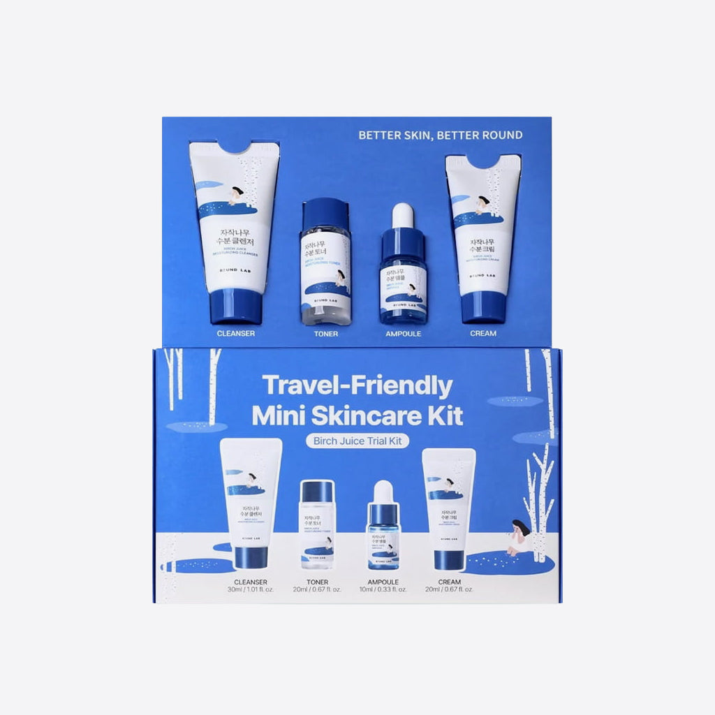 ROUND LAB Birch Juice Trial travel kit