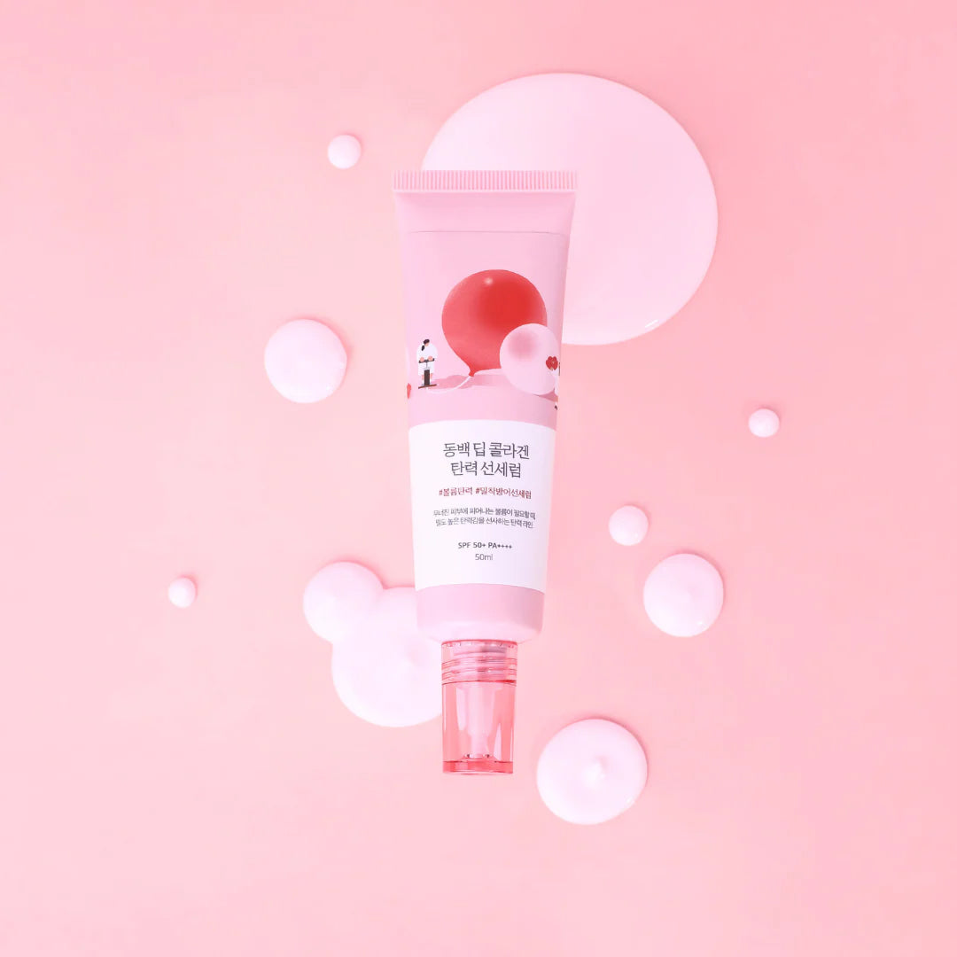 ROUND LAB Camellia Deep Collagen Firming Sun Serum