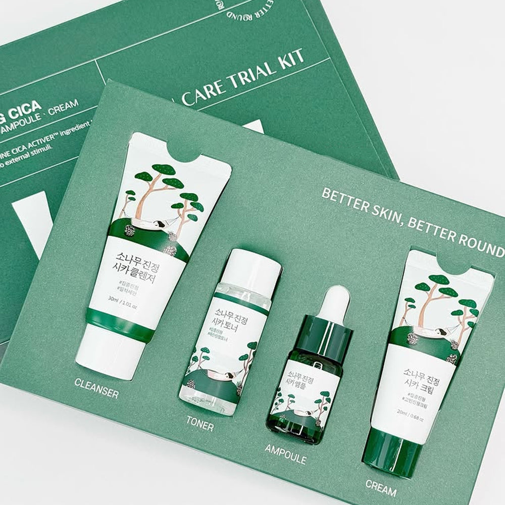 Kit Round Round Lab Pine Calming Cica Trial Kit – thekshop.ca