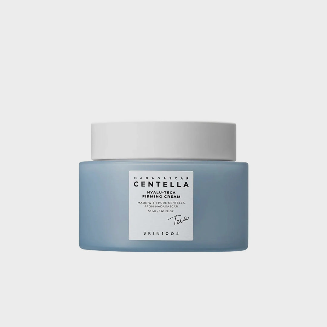 SKIN1004 Madagascar Centella Hyalu-Teca Firming Cream 75ml
Korean firming skin barrier repair moisturizer with Centella and peptides
