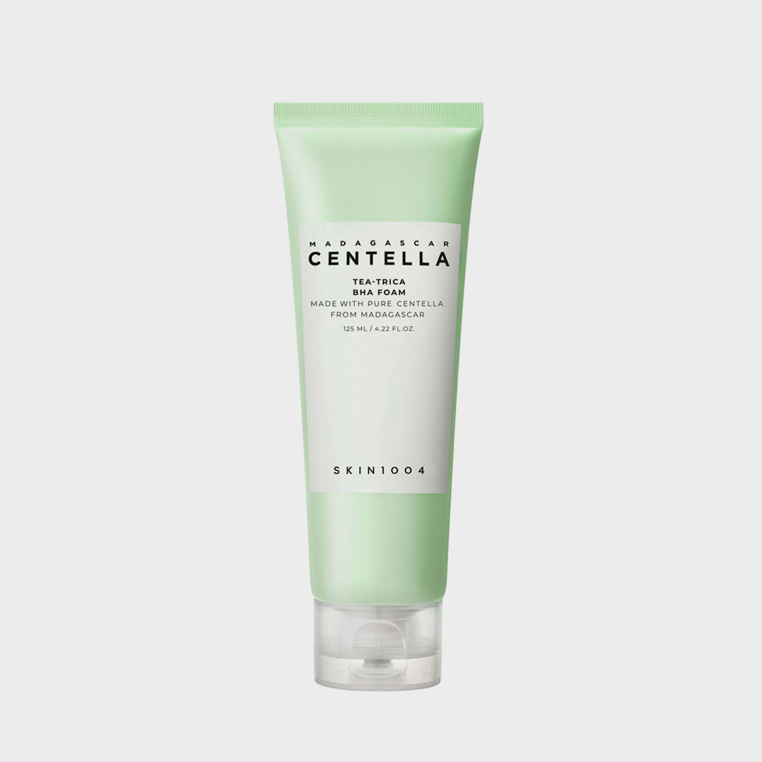SKIN1004 Madagascar Centella Tea-Trica BHA Foam asian authentic genuine original korean skincare montreal toronto calgary canada thekshop thekshop.ca natural organic vegan cruelty-free cosmetics kbeauty vancouver free shipping clean beauty routine skin makeup