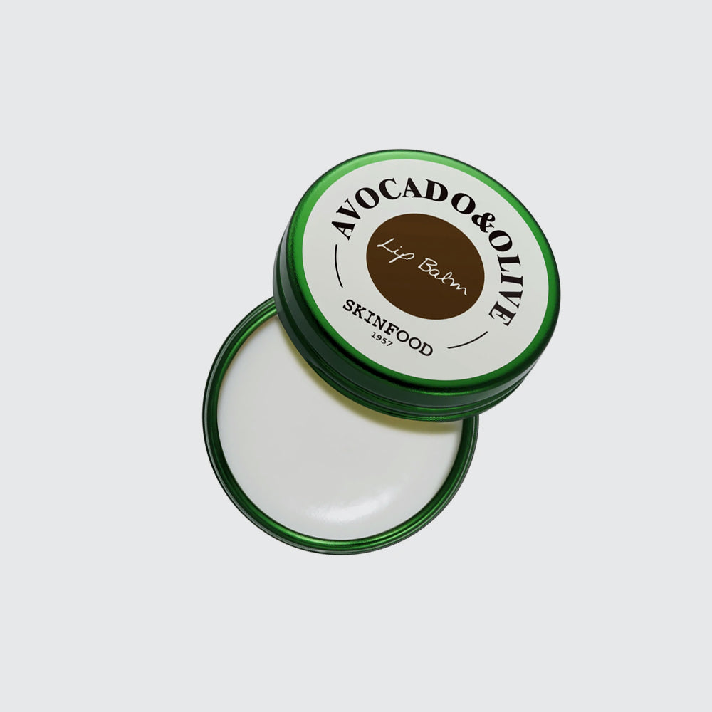 SKINFOOD Avocado & Olive Lip Balm asian authentic genuine original korean skincare montreal toronto calgary canada thekshop thekshop.ca natural organic vegan cruelty-free cosmetics kbeauty vancouver free shipping clean beauty routine skin makeup kpop stayz stan fandom photocard stray kids treasure ateez atiny  