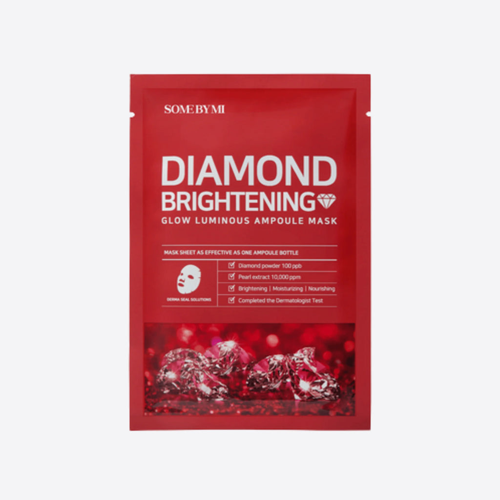 SOME BY MI Red Diamond Brightening Glow Luminous Ampoule Mask 