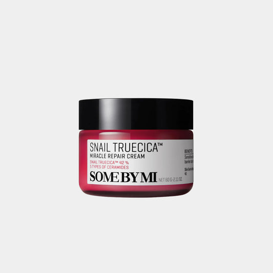 SOME BY MI Snail Truecica Miracle Repair Cream asian authentic genuine original korean skincare montreal toronto calgary canada thekshop thekshop.ca natural organic vegan cruelty-free cosmetics kbeauty vancouver free shipping clean beauty routine skin makeup kpop stayz stan fandom photocard stray kids treasure ateez atiny dix30 brossard ddo st-bruno new store