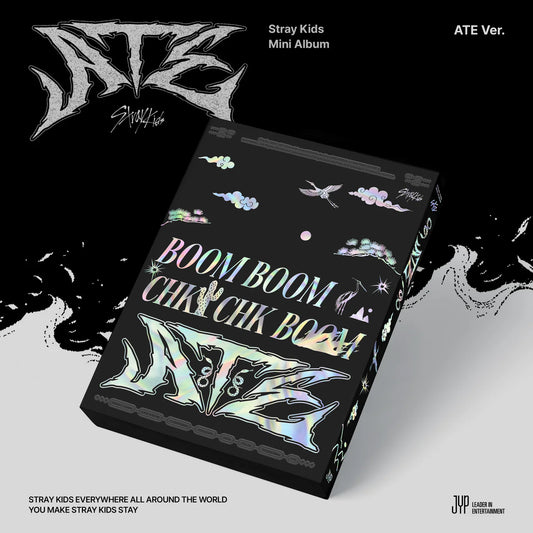 Stray Kids [ATE] ATE Ver_Boom Boom Chk Chk Boom_THEKSHOP_Canada asian authentic genuine original korean skincare montreal toronto calgary canada thekshop thekshop.ca natural organic vegan cruelty-free cosmetics kbeauty vancouver free shipping clean beauty routine skin makeup kpop stayz stan fandom photocard stray kids treasure ateez atiny dix30 brossard ddo royal mount st-bruno new store