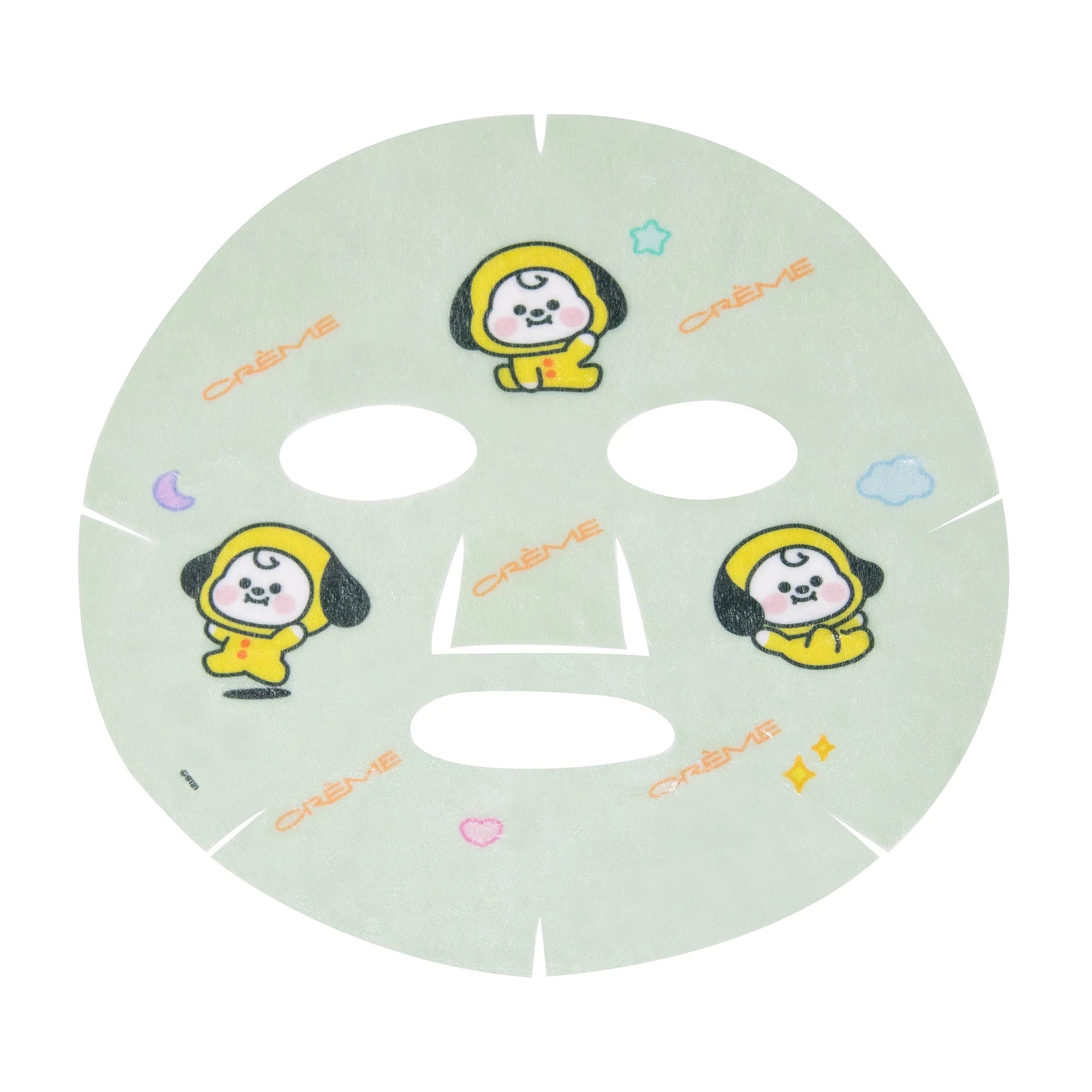 The Crème Shop x BT21 BRIGHT Like Baby CHIMMY Printed Essence Sheet Mask (Niacinamide, Kojic Acid, Grapefruit) BTS Army Take Two asian authentic genuine original korean skincare montreal toronto calgary canada thekshop thekshop.ca natural organic vegan cruelty-free cosmetics kbeauty vancouver free shipping clean beauty routine skin makeup kpop