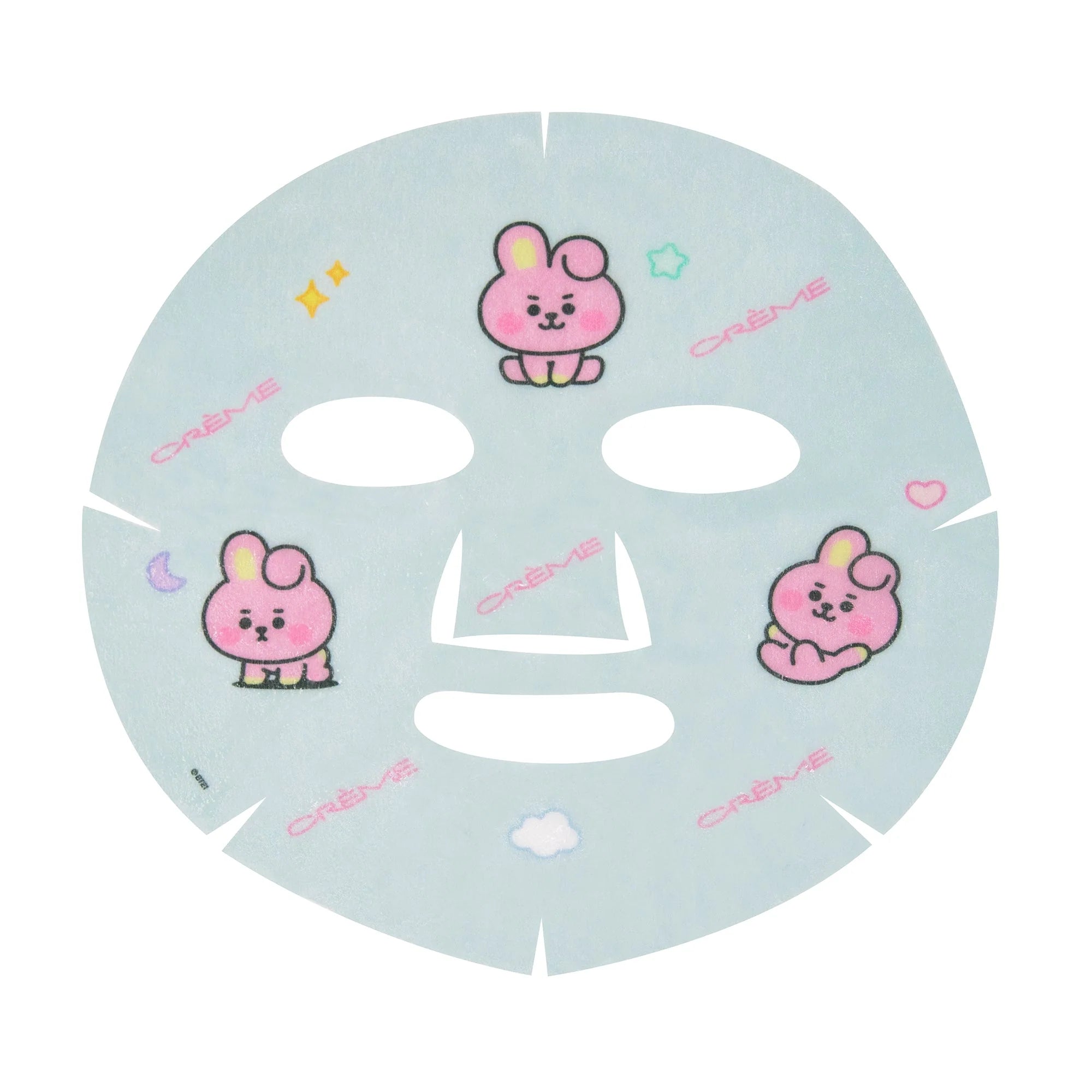 The Crème Shop x BT21 FLAWLESS Like Baby COOKY Printed Essence Sheet Mask (Squalane, Xylitol, Peach Ceramides) BTS Army Take Two asian authentic genuine original korean skincare montreal toronto calgary canada thekshop thekshop.ca natural organic vegan cruelty-free cosmetics kbeauty vancouver free shipping clean beauty routine skin makeup kpop