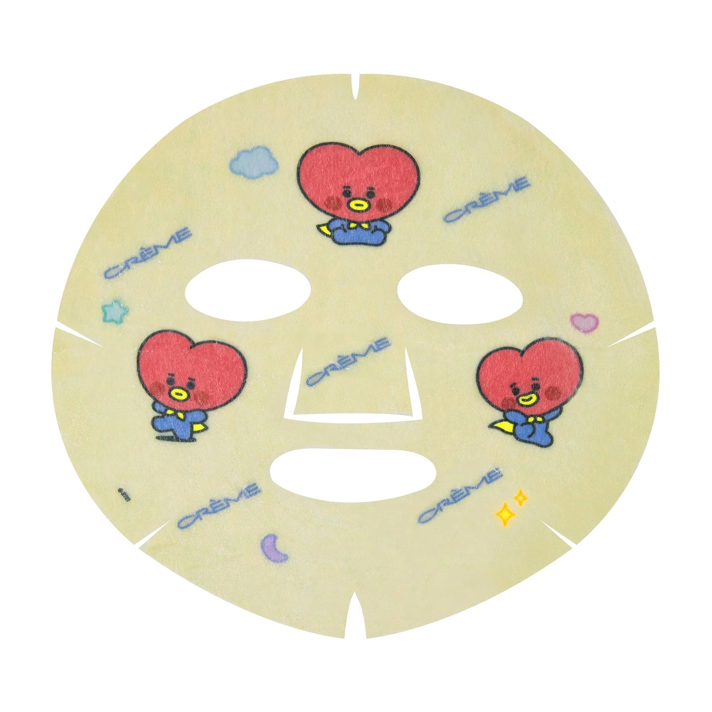 The Crème Shop x BT21 YOUTHFUL Like Baby TATA Printed Essence Sheet Mask (Allantoin, Milk Thistle, Strawberry Extract) BTS Army Take Two asian authentic genuine original korean skincare montreal toronto calgary canada thekshop thekshop.ca natural organic vegan cruelty-free cosmetics kbeauty vancouver free shipping clean beauty routine skin makeup kpop