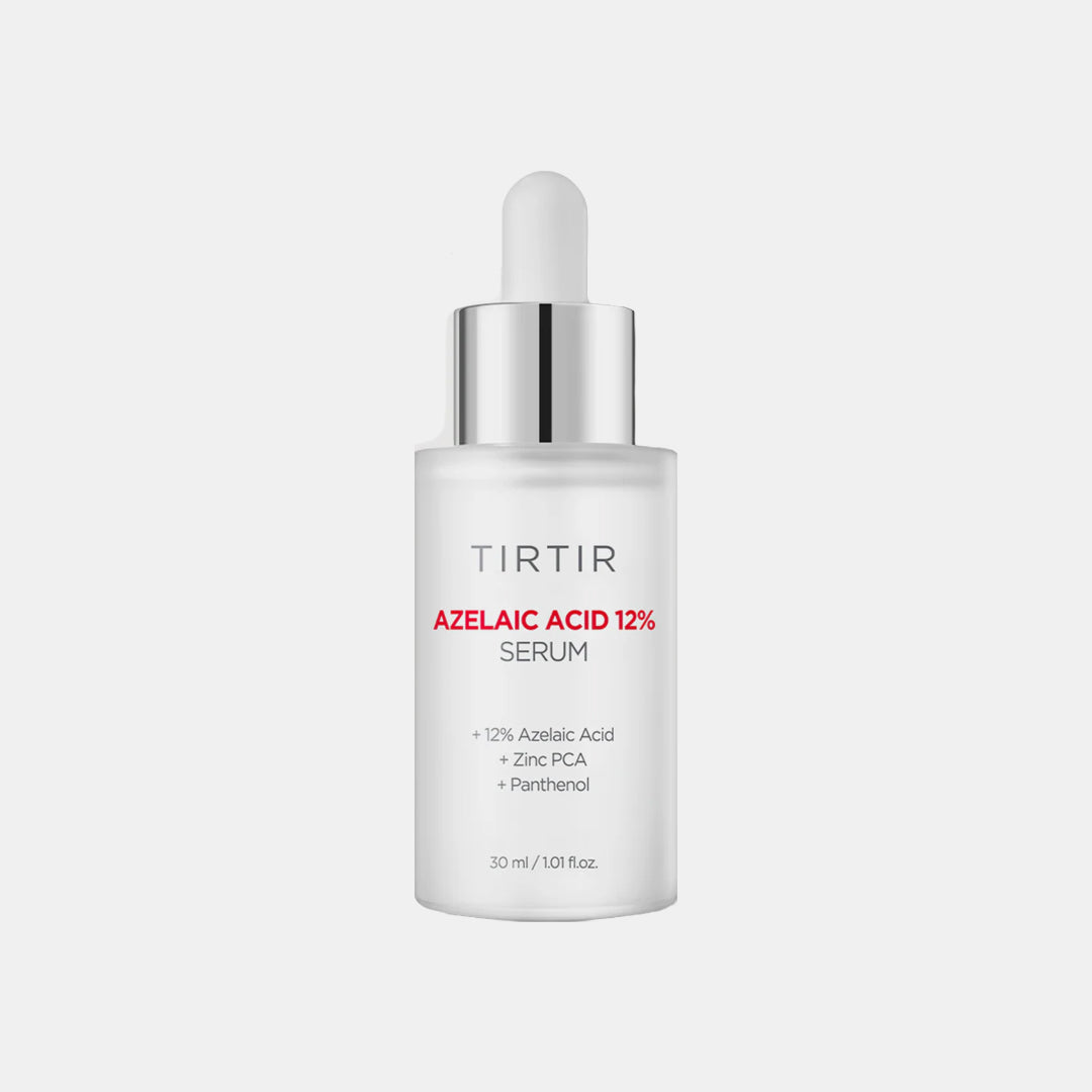 TIRTIR Azelaic Acid 12% Serum bottle on a white background asian authentic genuine original korean skincare montreal toronto calgary canada thekshop thekshop.ca natural organic vegan cruelty-free cosmetics kbeauty vancouver free shipping clean beauty routine skin makeup kpop stayz stan fandom photocard stray kids treasure ateez atiny dix30 brossard ddo royal mount st-bruno new store
