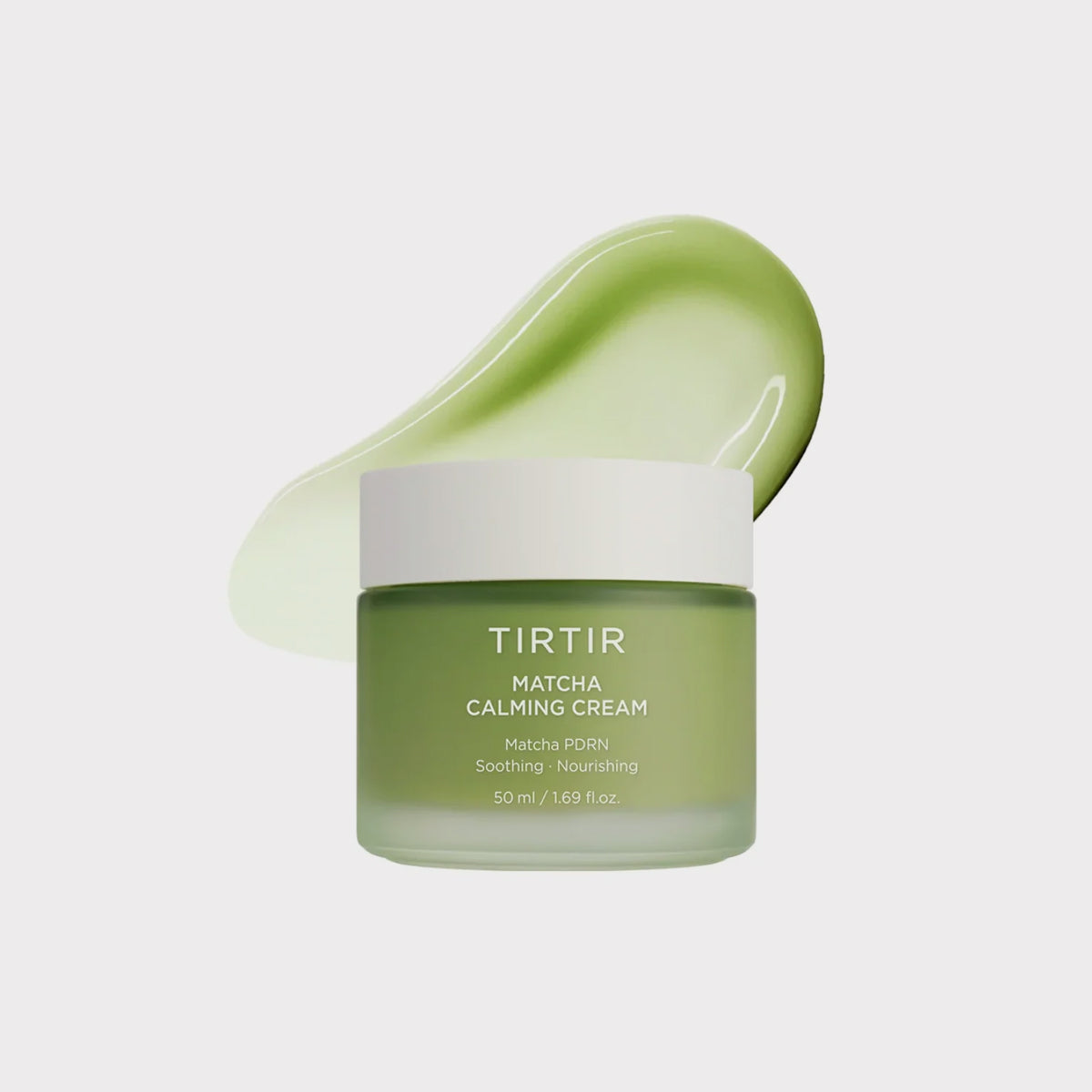 TIRTIR Matcha PDRN Calming Cream  Korean moisturizer for sensitive skin calming and soothing care