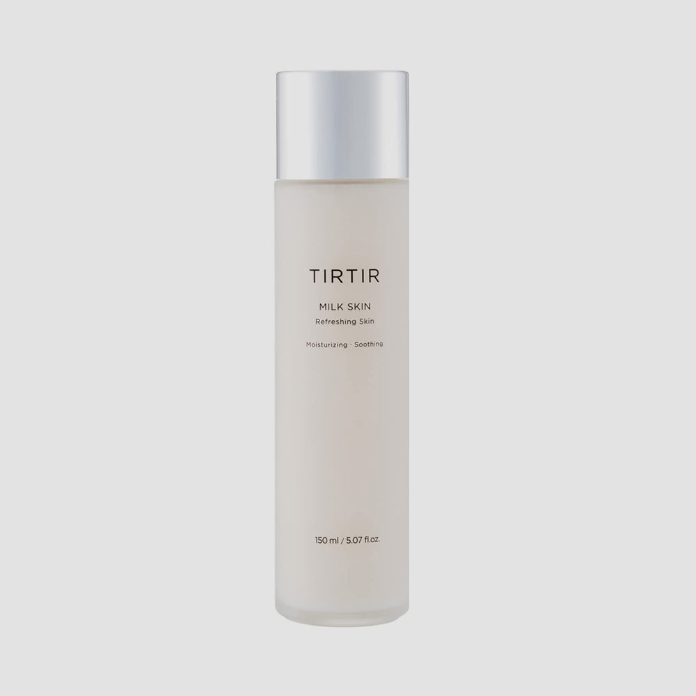 TIRTIR Milk Skin Toner 150ml – Korean  lightweight  milky hydrating toner with Niacinamide, Rice Bran, Ceramide and Panthenol
