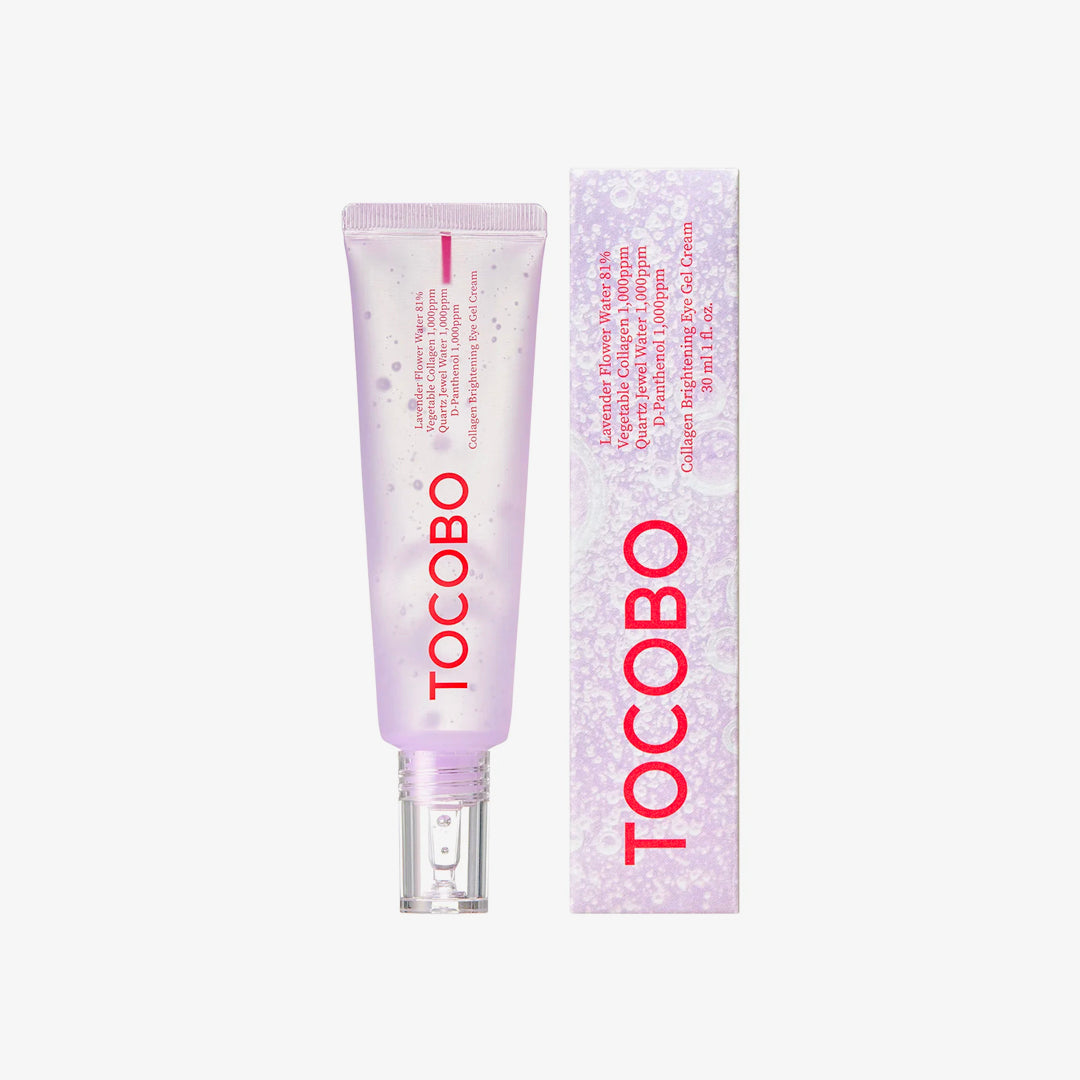 TOCOBO - Collagen Brightening Eye Gel Cream asian authentic genuine original korean skincare montreal toronto calgary canada thekshop thekshop.ca natural organic vegan cruelty-free cosmetics kbeauty vancouver free shipping 