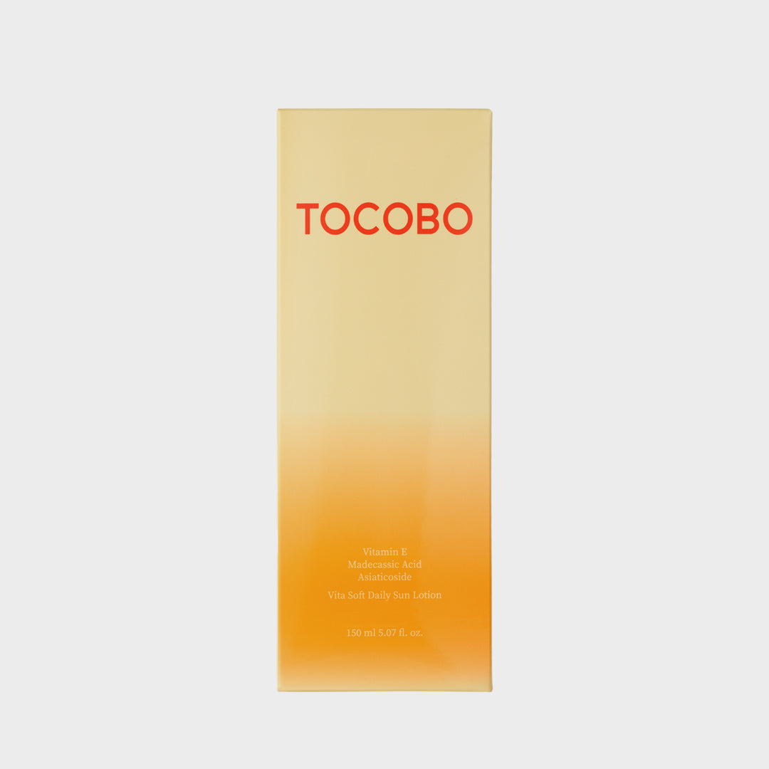 TOCOBO Vita Soft Daily Sun Lotion SPF50+ PA++++ 150ml Korean daily sunscreen lotion for face and body 