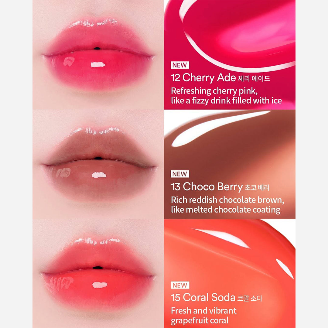 TOCOBO Juicy Berry Plumping Lip Oil new shades swatches asian authentic genuine original korean skincare montreal toronto calgary canada thekshop thekshop.ca natural organic vegan cruelty-free cosmetics kbeauty vancouver free shipping clean beauty routine skin makeup kpop stayz stan fandom photocard stray kids treasure ateez atiny dix30 brossard ddo st-bruno new store