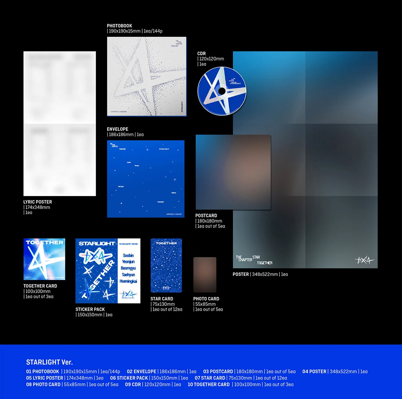 TOMORROW X TOGETHER TXT [THE STAR CHAPTER : TOGETHER] Standard Ver