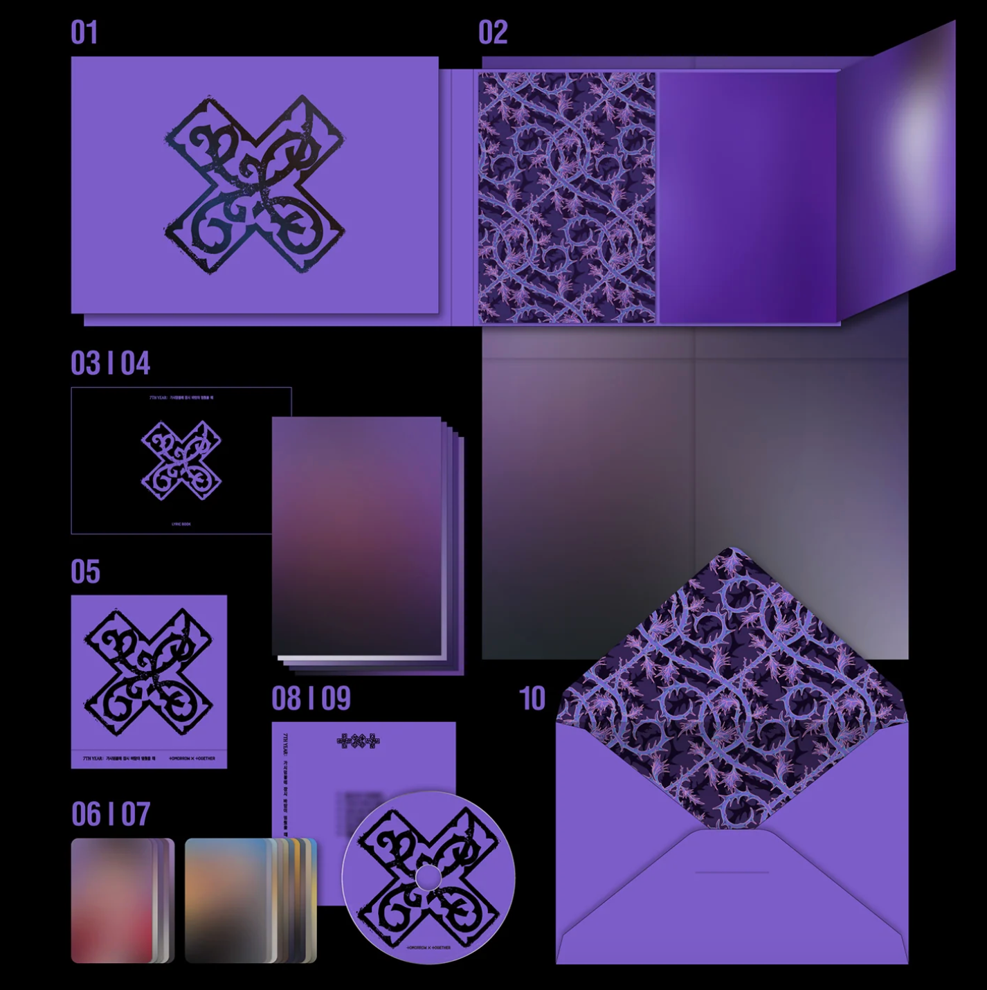 TOMORROW X TOGETHER TXT- 8th Mini Album [7TH YEAR] + EXCLUSIVE unreleased selfie photocard  Tension Version