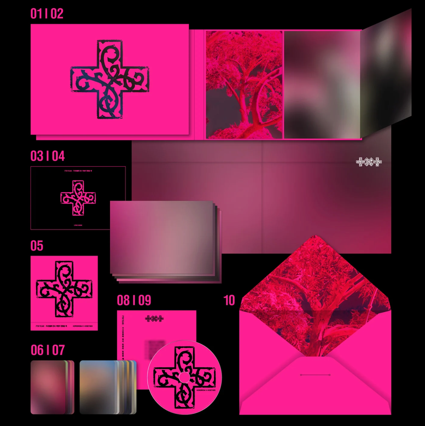 TOMORROW X TOGETHER TXT- 8th Mini Album [7TH YEAR] + EXCLUSIVE unreleased selfie photocard  Anxiety Version