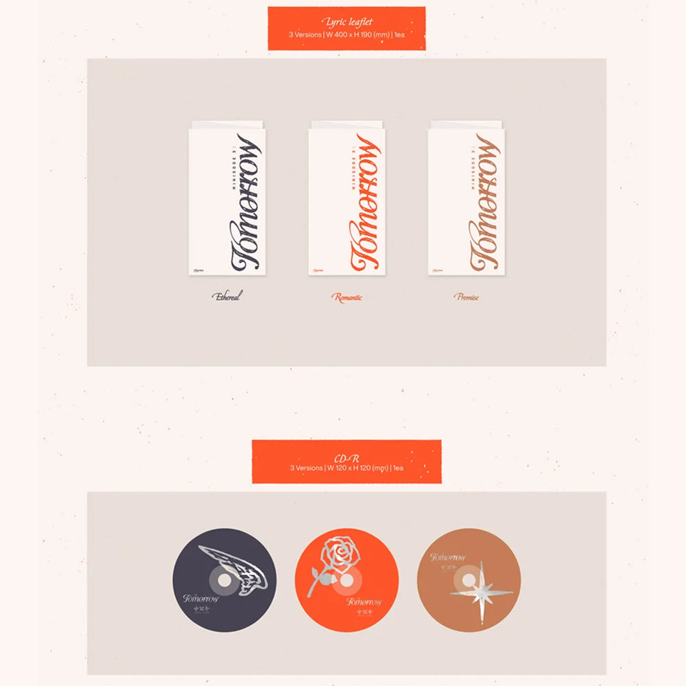 TXT - 6TH MINI ALBUM [minisode 3: TOMORROW] Random – thekshop.ca