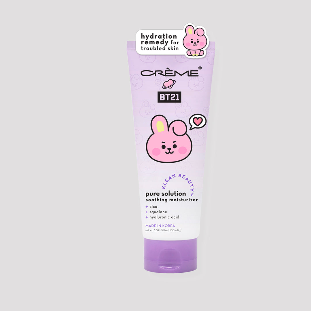 The Crème Shop x BT21 COOKY Pure Solution Moisturizer - Klean Beauty™️  BTS Army Take Two asian authentic genuine original korean skincare montreal toronto calgary canada thekshop thekshop.ca natural organic vegan cruelty-free cosmetics kbeauty vancouver free shipping clean beauty routine skin makeup kpop