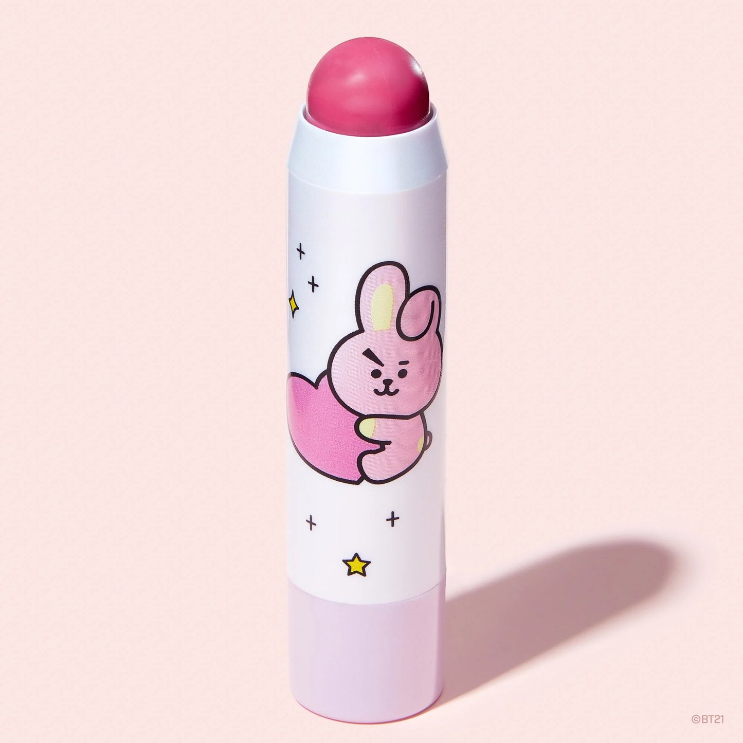 The Crème Shop x BT21 Lip + Cheek Chic Stick | Tinted Essence Stick asian authentic genuine original korean skincare montreal toronto calgary canada thekshop thekshop.ca natural organic vegan cruelty-free cosmetics kbeauty vancouver free shipping clean beauty routine skin makeup kpop BTS Army Take Two