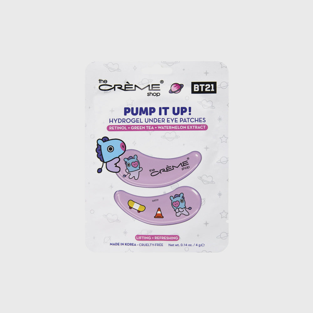 The Crème Shop x BT21 MANG Hydrogel Under Eye Patch Pump it Up