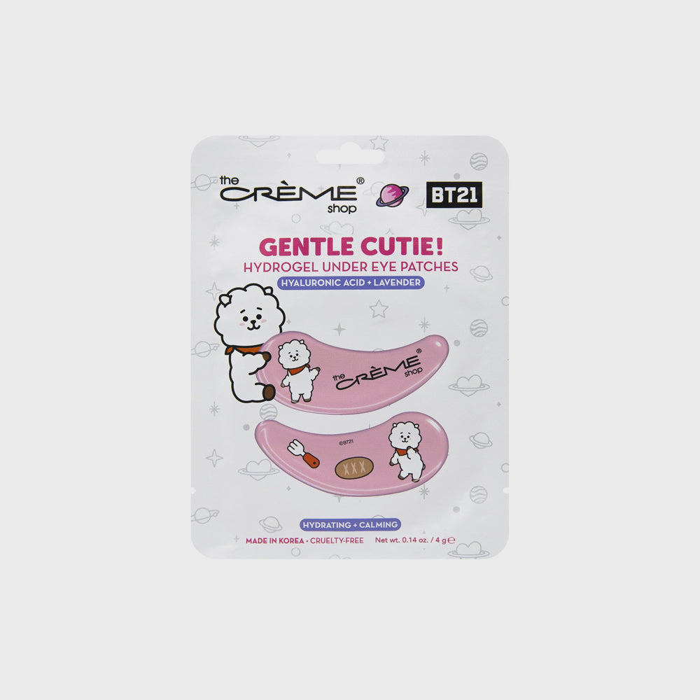 The Crème Shop x BT21 RJ Hydrogel Under Eye Gentle Cutie asian authentic genuine original korean skincare montreal toronto calgary canada thekshop thekshop.ca natural organic vegan cruelty-free cosmetics kbeauty vancouver free shipping clean beauty routine skin makeup kpop stayz stan fandom photocard stray kids treasure ateez atiny dix30 brossard 