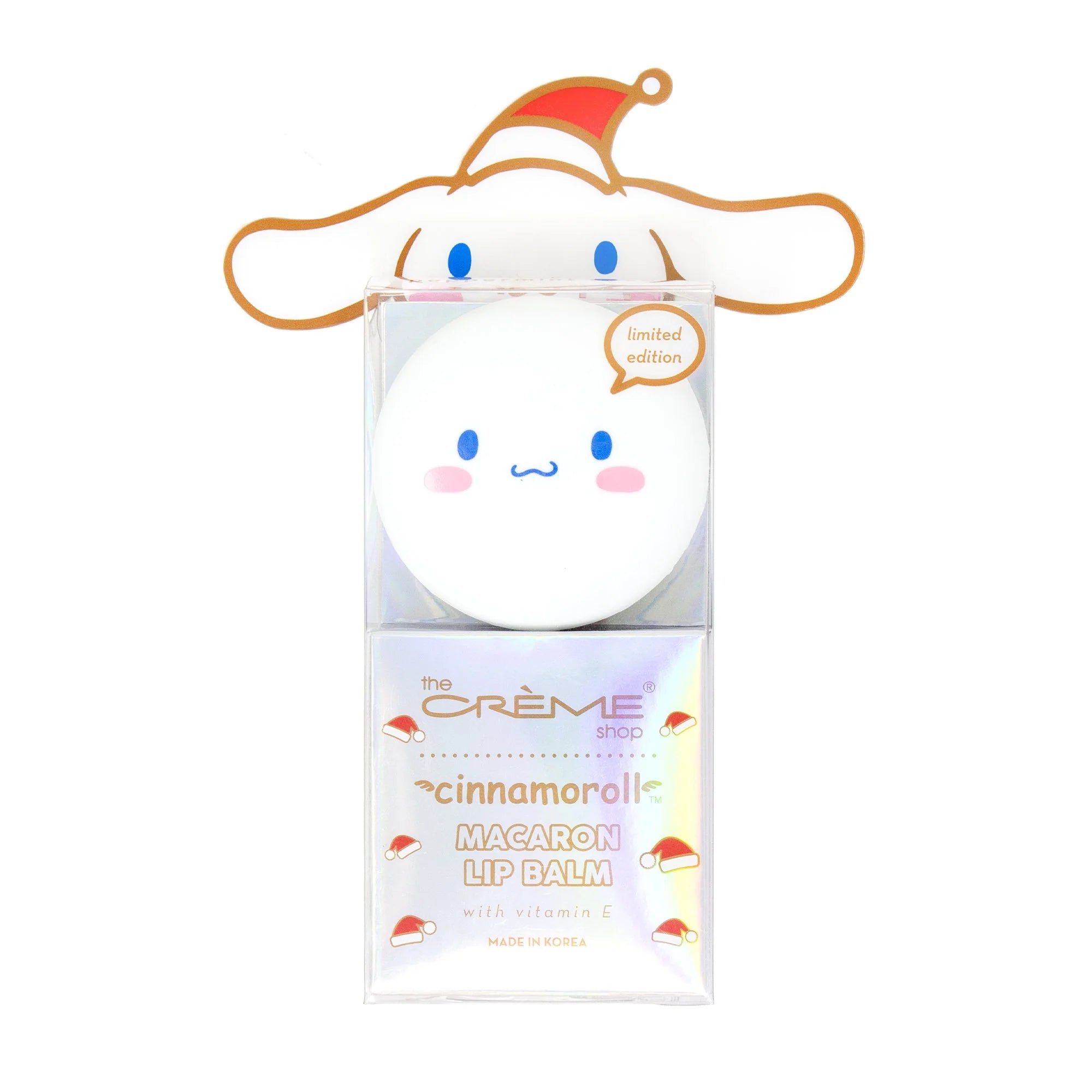 Baume à lèvres Macaron Cinnamorroll de The Crème Shop x Hello Kitty