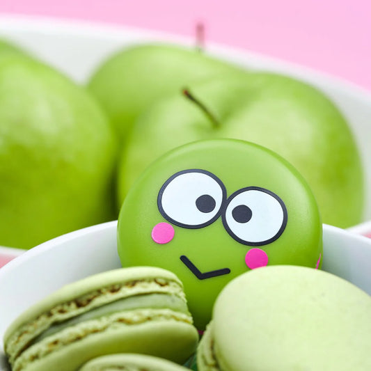 Baume à lèvres Macaron Keroppi The Crème Shop x Hello Kitty - Pomme verte par jour