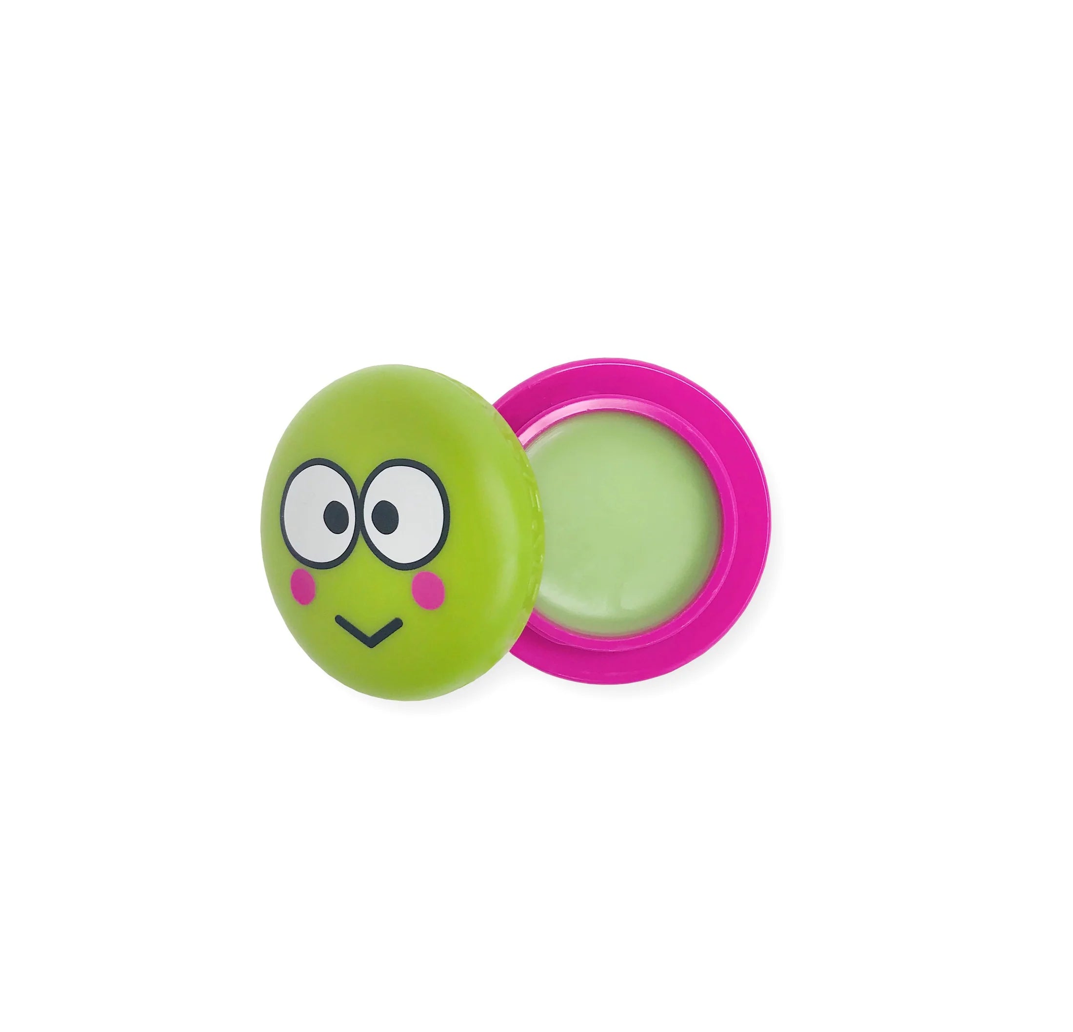 The Crème Shop x Hello Kitty Keroppi Macaron Lip Balm - Green Apple A Day