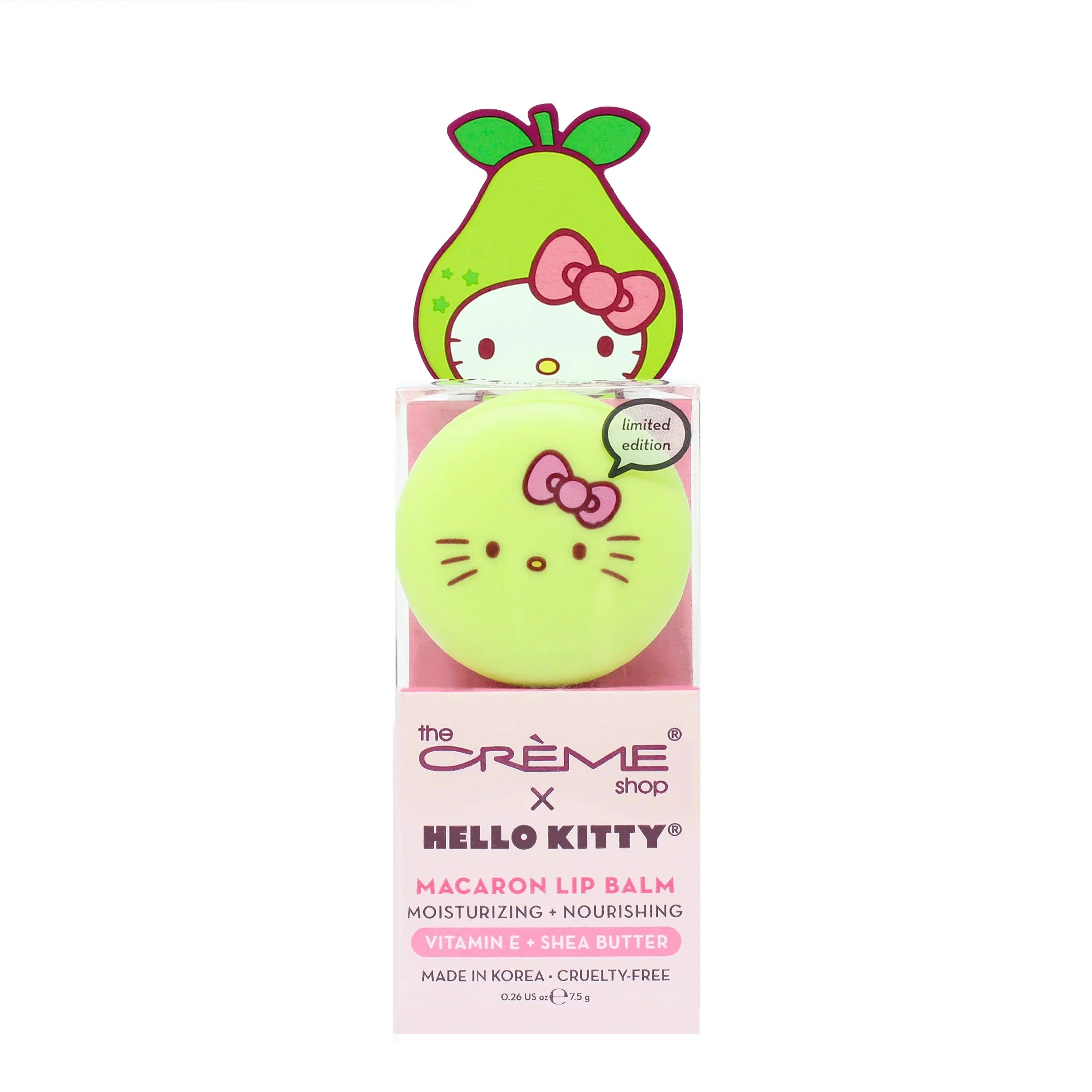 Baume à lèvres Macaron de The Crème Shop x Hello Kitty