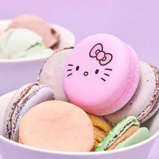 Baume à lèvres macaron licorne The Crème Shop x Hello Kitty