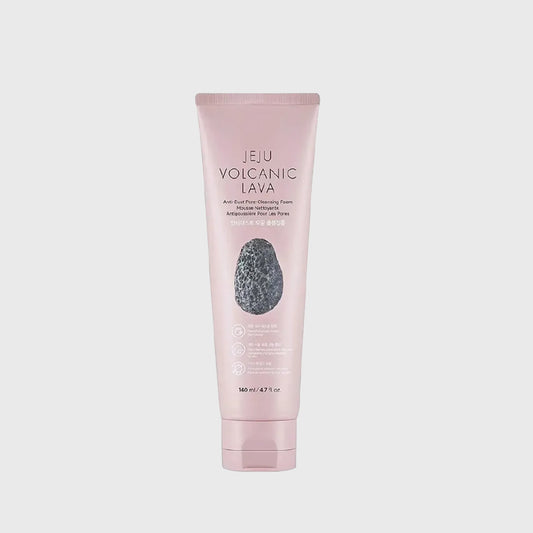 The Face Shop Jeju Volcanic Lava Cleansing Foam asian authentic genuine original korean skincare montreal toronto calgary canada thekshop thekshop.ca natural organic vegan cruelty-free cosmetics kbeauty vancouver free shipping clean beauty routine skin makeup kpop stayz stan fandom photocard stray kids treasure ateez atiny dix30 brossard ddo royal mount st-bruno new store