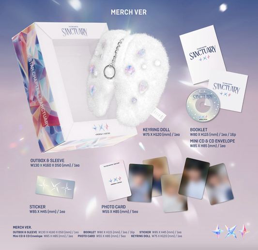 Tomorrow x Together TXT THE STAR CHAPTER : SANCTUARY Merch Ver. asian authentic genuine original korean skincare montreal toronto calgary canada thekshop thekshop.ca natural organic vegan cruelty-free cosmetics kbeauty vancouver free shipping clean beauty routine skin makeup kpop stayz stan fandom photocard stray kids treasure ateez atiny dix30 brossard ddo st-bruno new store