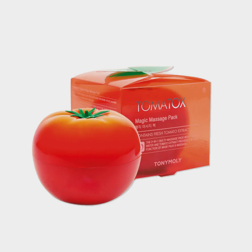 Tonymoly Tomatox Magic Massage Pack asian authentic genuine original korean skincare montreal toronto calgary canada thekshop thekshop.ca natural organic vegan cruelty-free cosmetics kbeauty vancouver free shipping clean beauty routine skin makeup kpop stayz stan fandom photocard stray kids treasure ateez atiny dix30 brossard