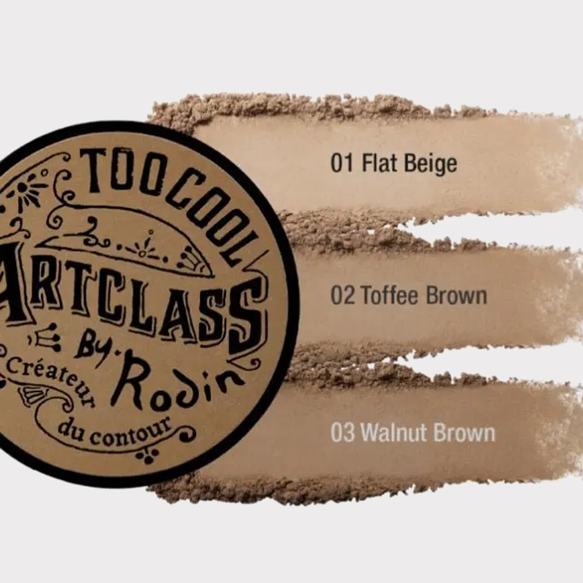 Too Cool For School Artclass By Rodin Shading Master Korean contouring swatch in neutral palette 