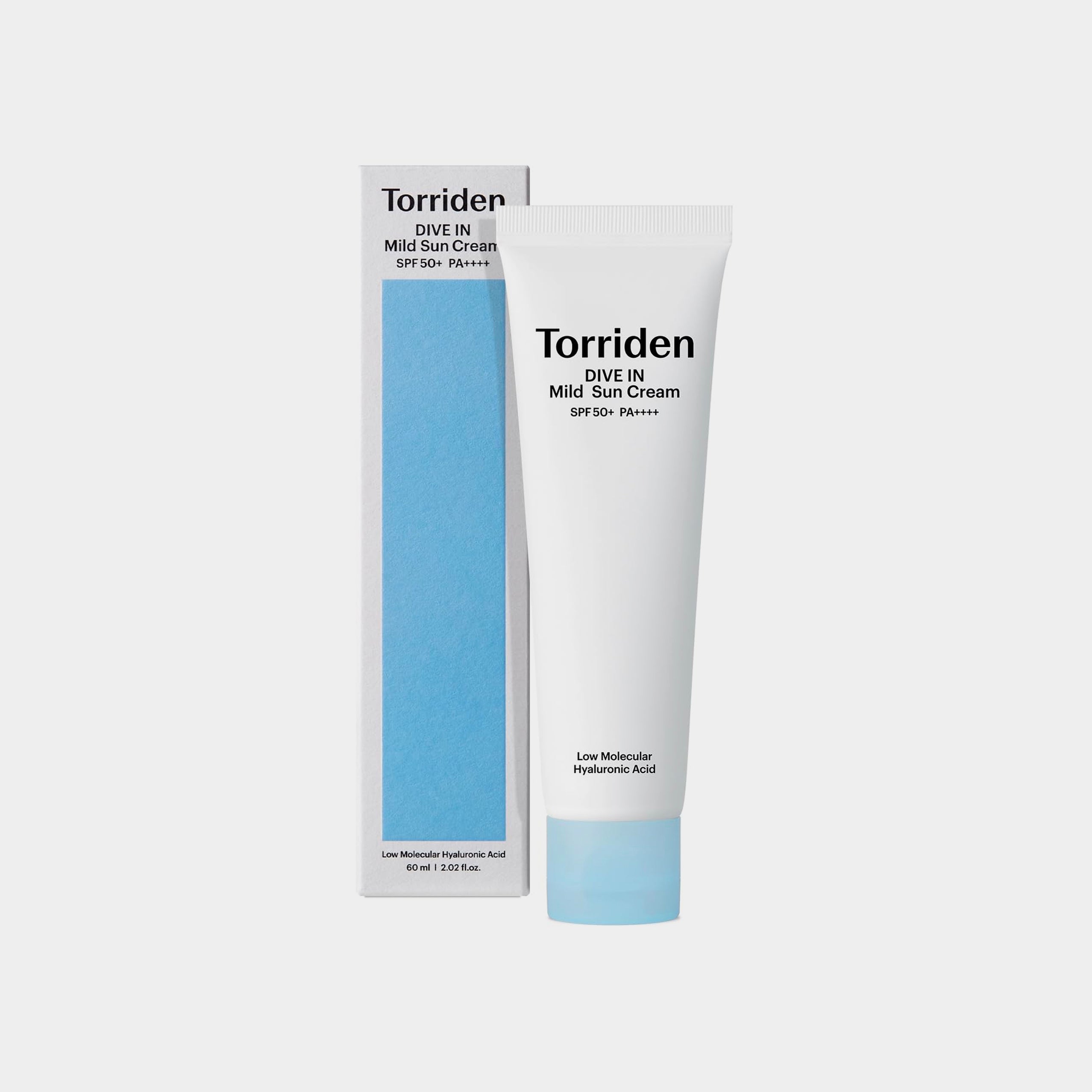 Torriden Dive-In Mild Suncream SPF50 asian authentic genuine original korean skincare montreal toronto calgary canada thekshop thekshop.ca natural organic vegan cruelty-free cosmetics kbeauty vancouver free shipping clean beauty routine skin makeup kpop stayz stan fandom photocard stray kids treasure ateez atiny  