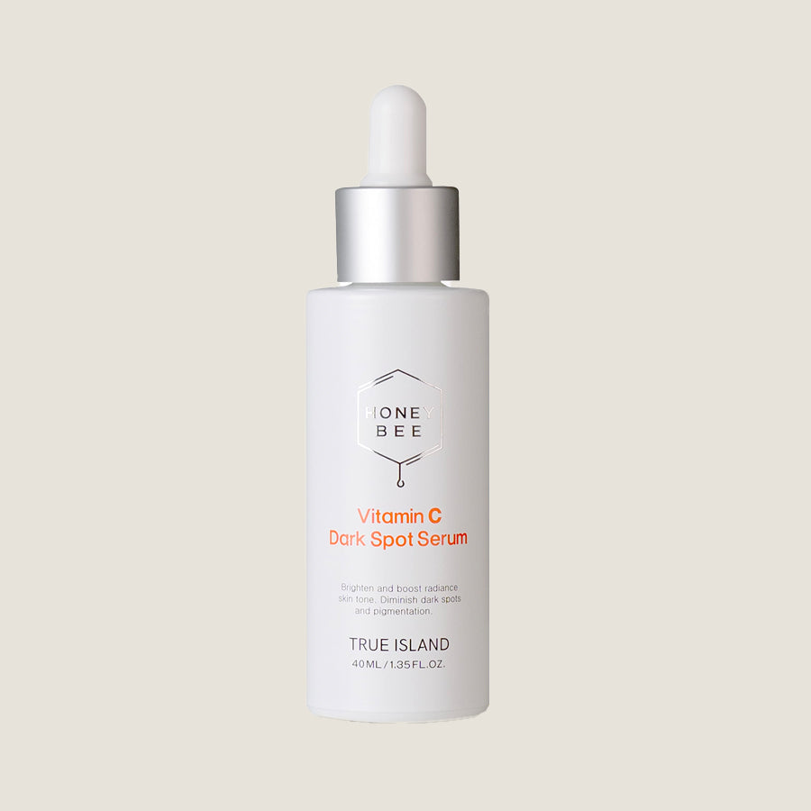 True Island Honey Bee Vitamin C Dark Spot Serum asian authentic genuine original korean skincare montreal toronto calgary canada thekshop thekshop.ca natural organic vegan cruelty-free cosmetics kbeauty vancouver free shipping clean beauty routine skin makeup