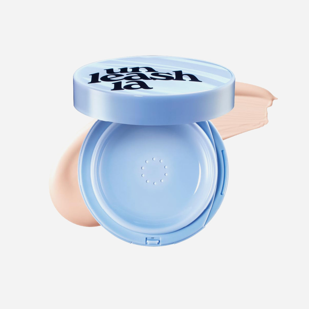 UNLEASHIA Babe Skin Baby Blue Cushion asian authentic genuine original korean skincare montreal toronto calgary canada thekshop thekshop.ca natural organic vegan cruelty-free cosmetics kbeauty vancouver free shipping clean beauty routine skin makeup kpop stayz stan fandom photocard stray kids treasure ateez atiny dix30 brossard ddo st-bruno new store

