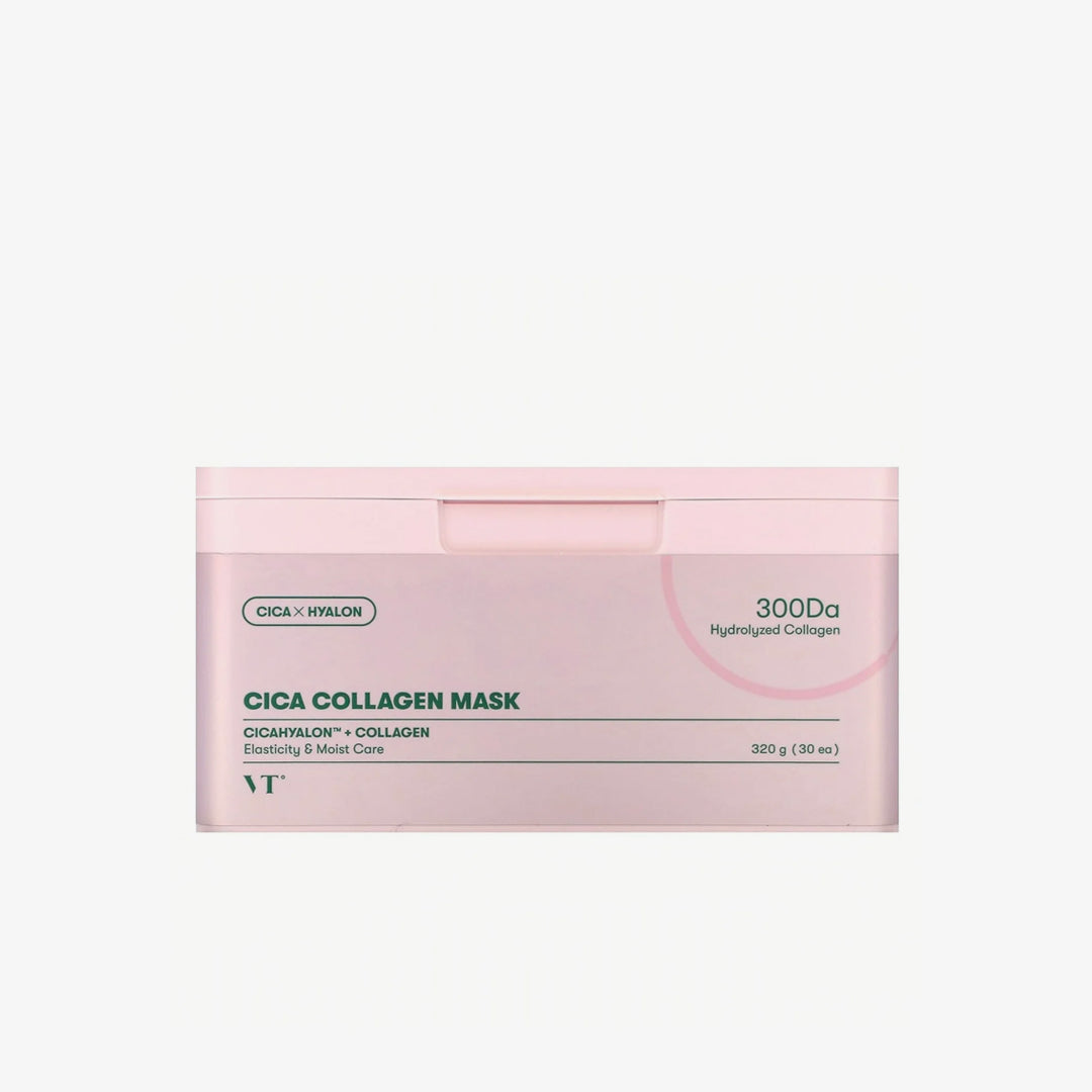VT Cica Collagen Mask asian authentic genuine original korean skincare montreal toronto calgary canada thekshop thekshop.ca natural organic vegan cruelty-free cosmetics kbeauty vancouver free shipping clean beauty routine skin makeup kpop stayz stan fandom photocard stray kids treasure ateez atiny dix30 brossard