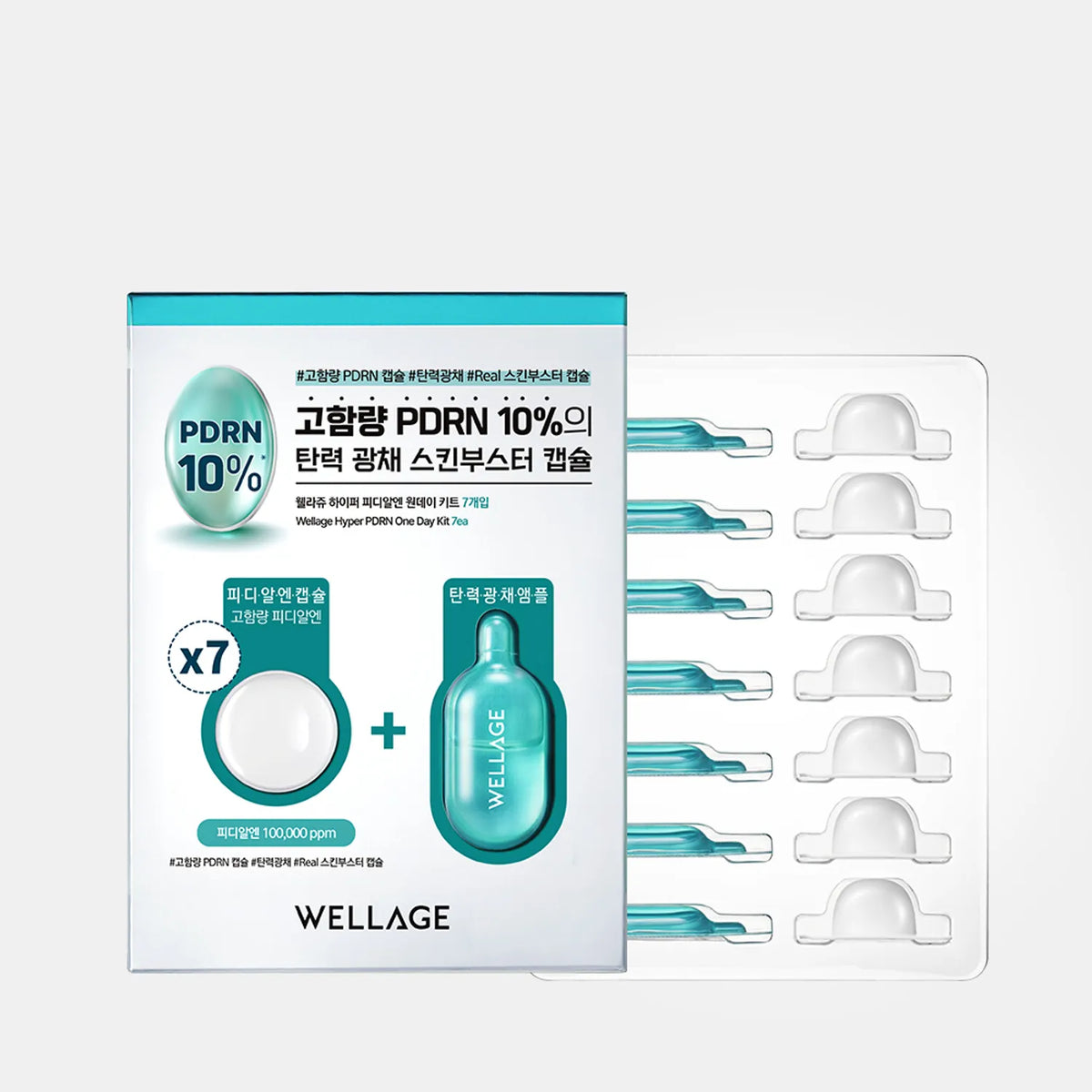 WELLAGE Hyper PDRN One Day Kit 7ea.