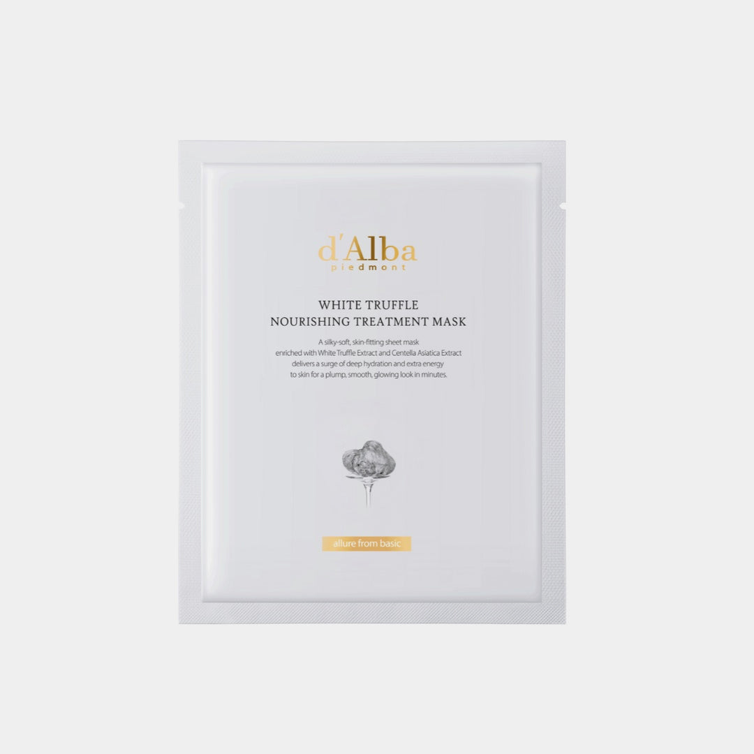 d'Alba White Truffle Nourishing Treatment Mask asian authentic genuine original korean skincare montreal toronto calgary canada thekshop thekshop.ca natural organic vegan cruelty-free cosmetics kbeauty vancouver free shipping clean beauty routine skin makeup kpop stayz stan fandom photocard stray kids treasure ateez atiny dix30 brossard ddo st-bruno new store