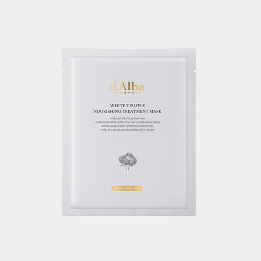 d'Alba White Truffle Nourishing Treatment Mask asian authentic genuine original korean skincare montreal toronto calgary canada thekshop thekshop.ca natural organic vegan cruelty-free cosmetics kbeauty vancouver free shipping clean beauty routine skin makeup kpop stayz stan fandom photocard stray kids treasure ateez atiny dix30 brossard ddo st-bruno new store