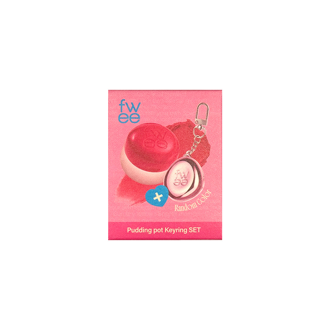 fwee Lip & Cheek Blurry Pudding Pot Special Keyring Set asian authentic genuine original korean skincare montreal toronto calgary canada thekshop thekshop.ca natural organic vegan cruelty-free cosmetics kbeauty vancouver free shipping clean beauty routine skin makeup kpop stayz stan fandom photocard stray kids treasure ateez atiny dix30 brossard